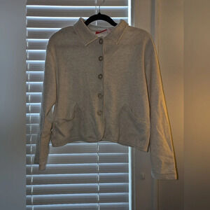 Liz Claiborne Women's Petite Sweater Jacket Size Petite EUC